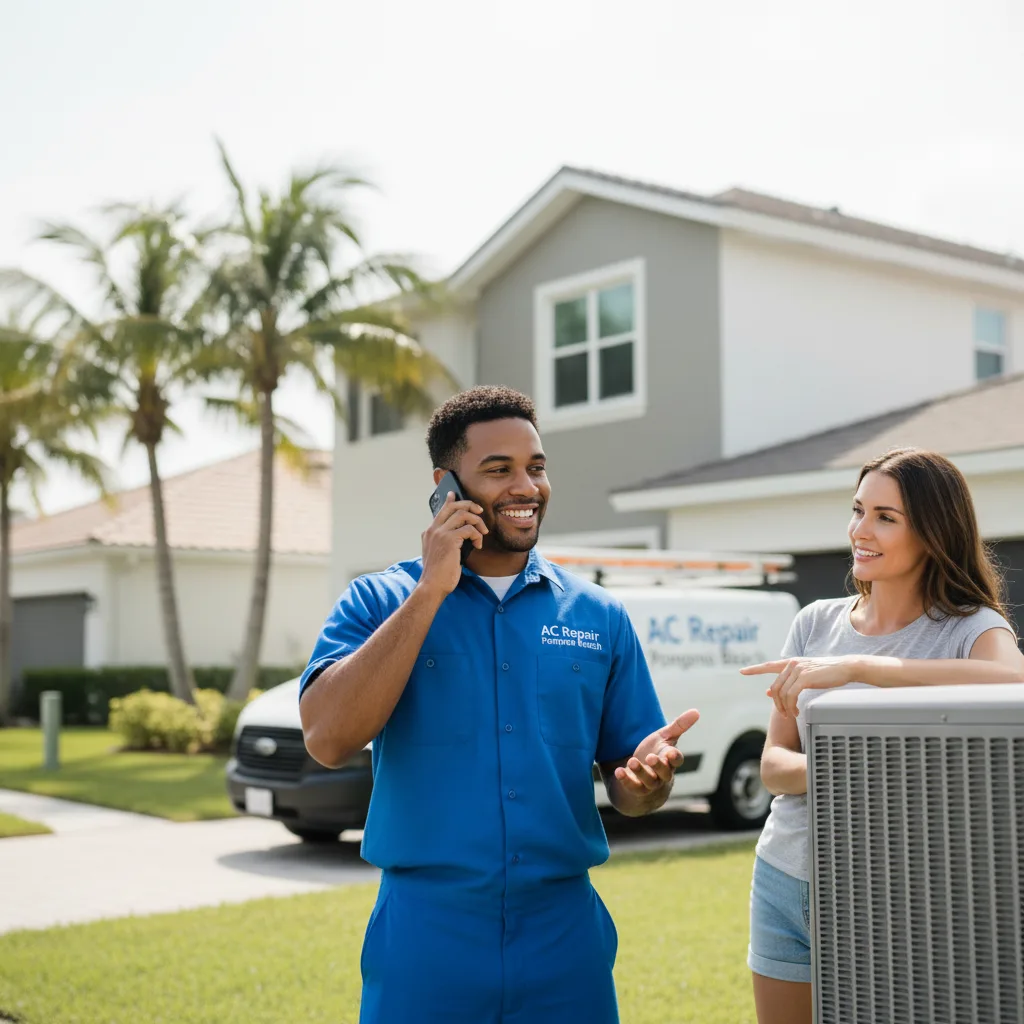 AC Repair Pompano Beach customer support in Galena Park